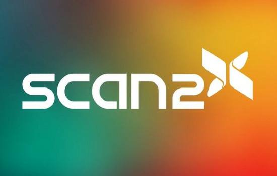 scan2x logo colour background canon business centre sos